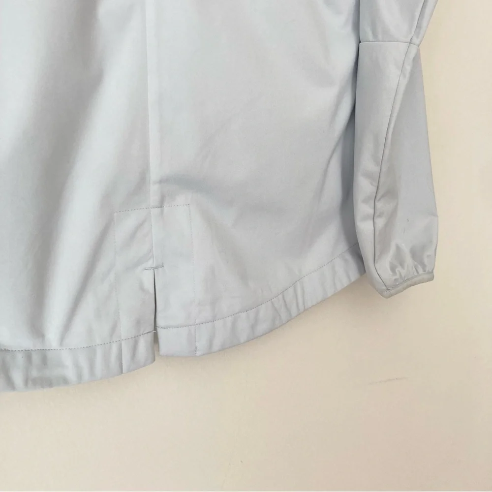 NIKE GOLF lightweight jacket in light blue and navy for hiking, walking, golf